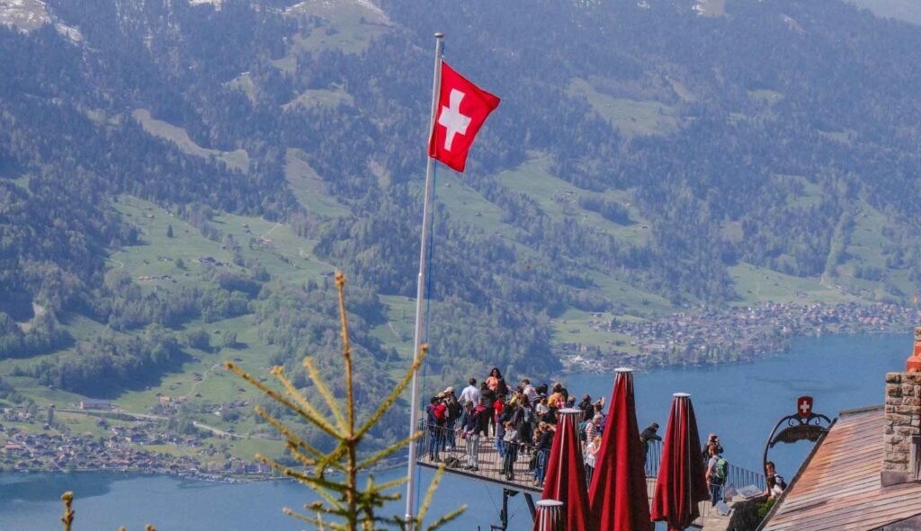 Things to do in Interlaken Switzerlandharder kulm viewpoint