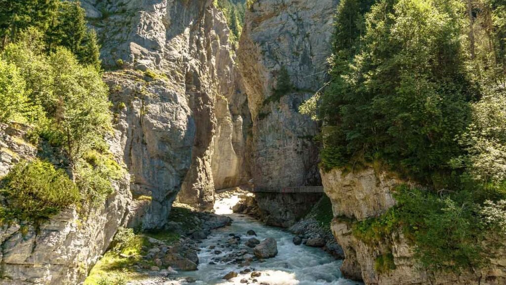 Grindelwald Switzerland: gletscherschlucht