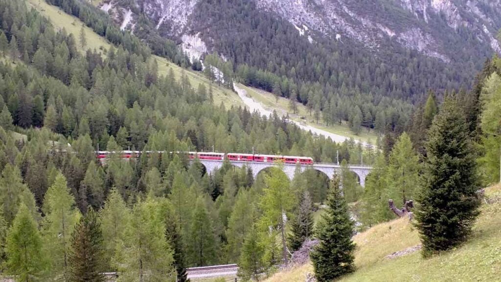 Grindelwald: train journey
