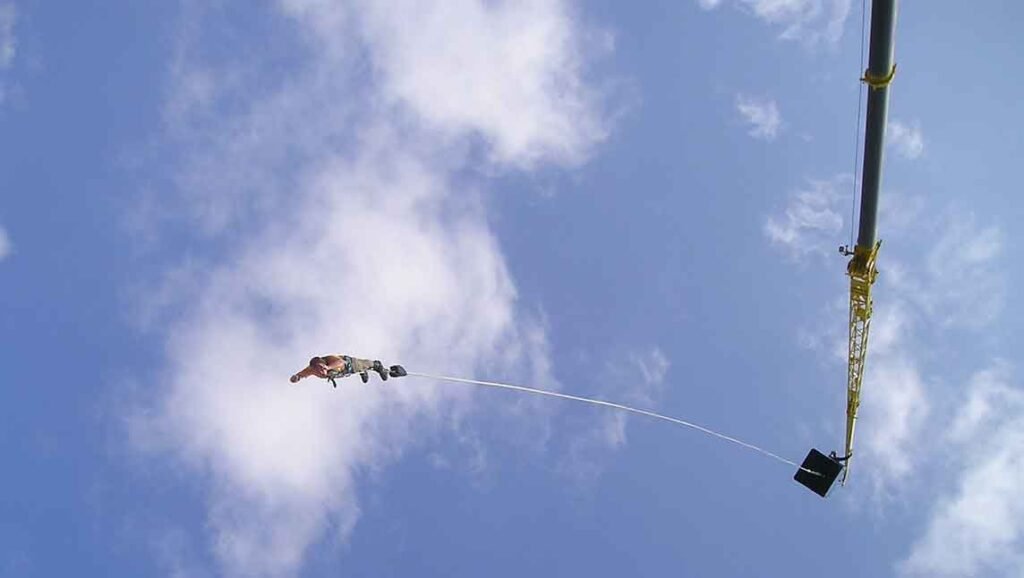 Things to do in Interlaken Switzerland jumping
