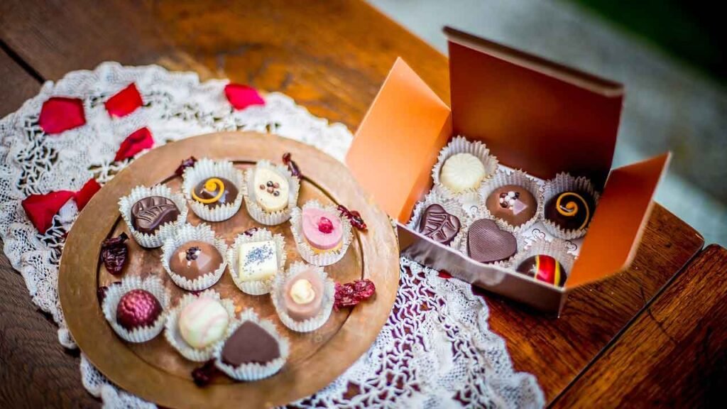 Swiss chocolate: gift sets