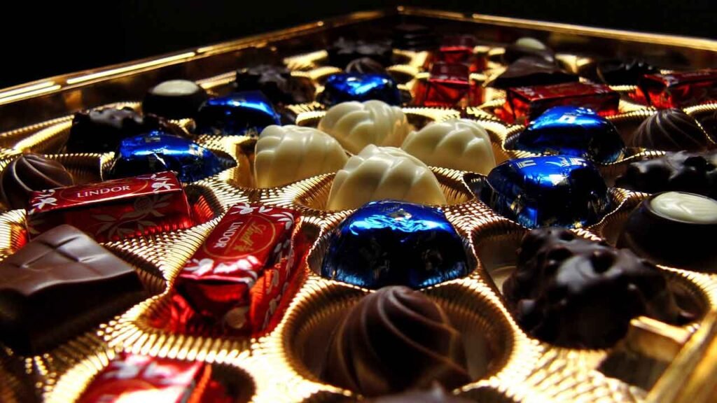 Lindt Chocolate Museum: Chocolate gift Box