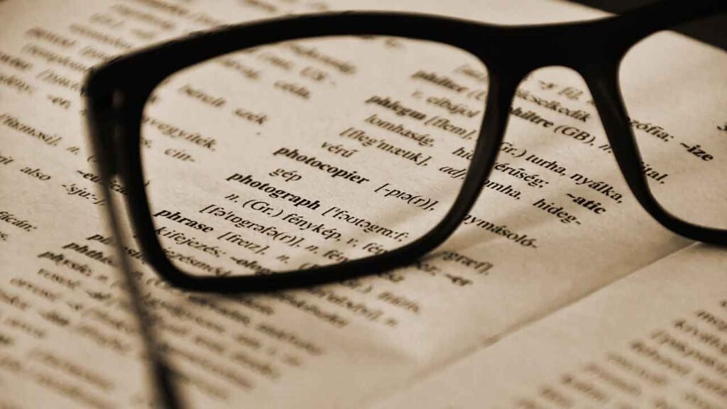 Things to know Dictionary
