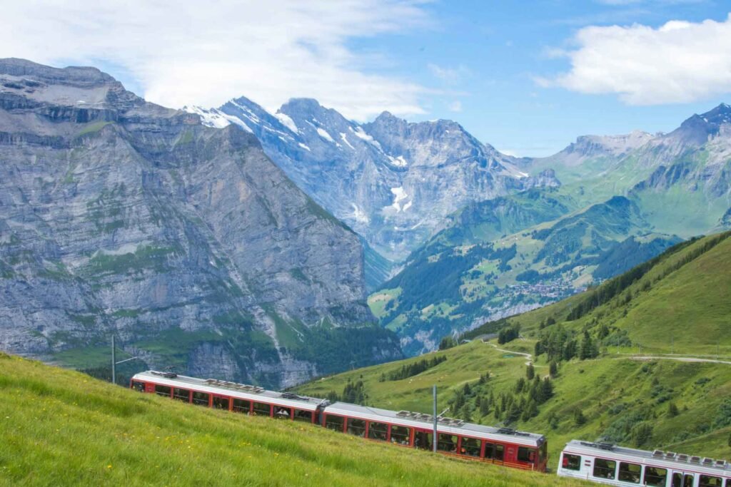 Lauterbrunnen train