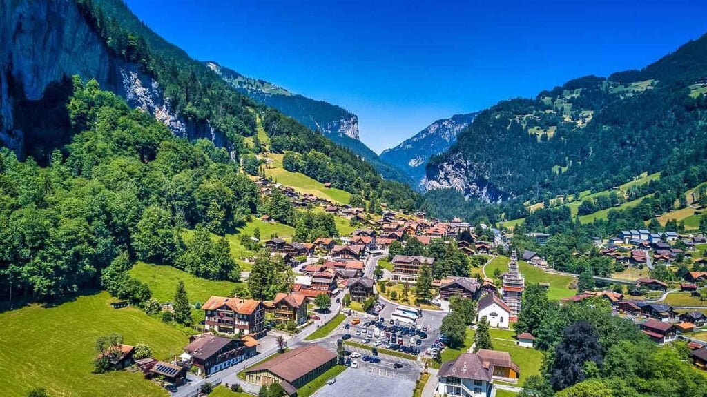 Lauterbrunnen Switzerland Hiking trails