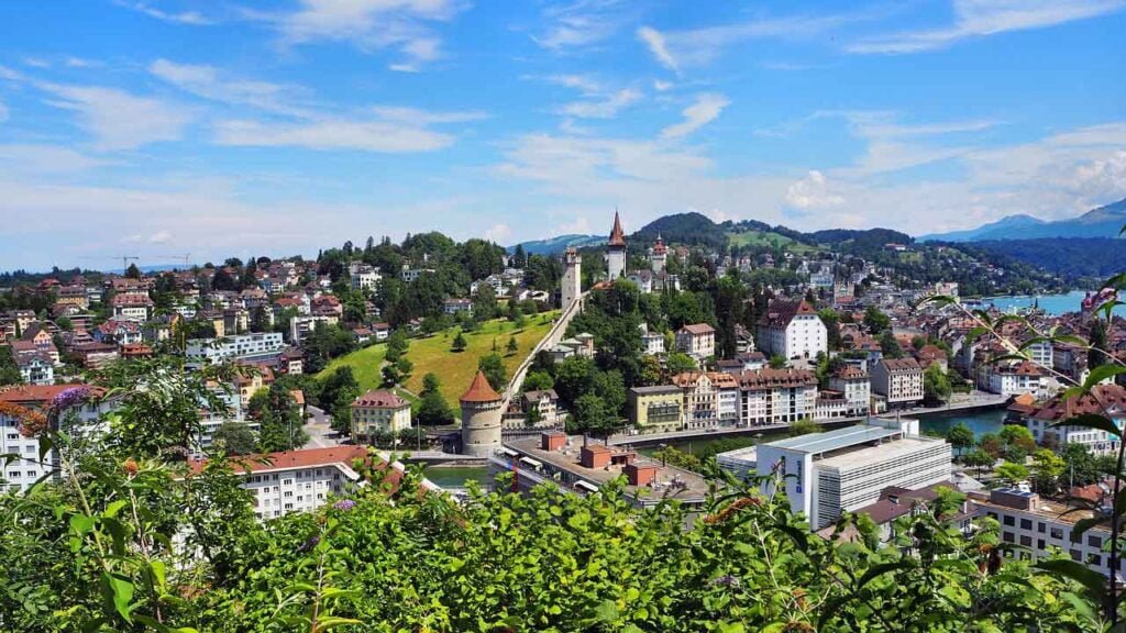 Lucerne City: musegg wall