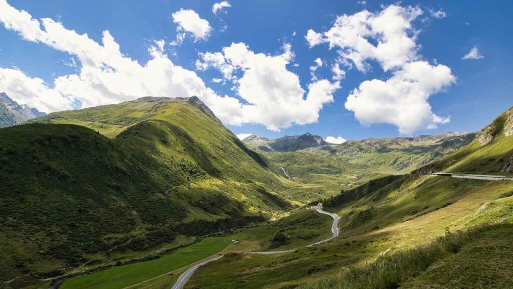 St. Moritz : Maloja pass