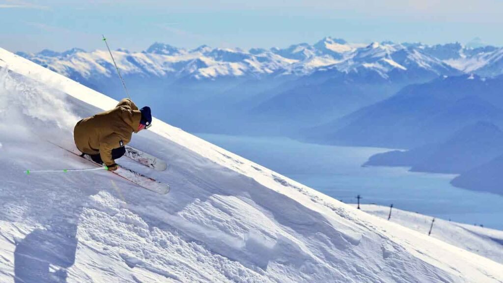 St. Moritz: winter skiing