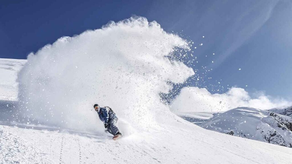 St. Moritz: Snowboarding
