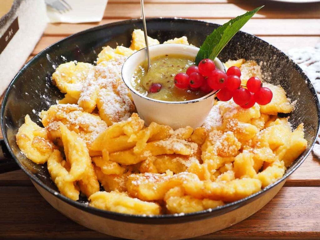 breakfast in Munich kaiserschmarrn